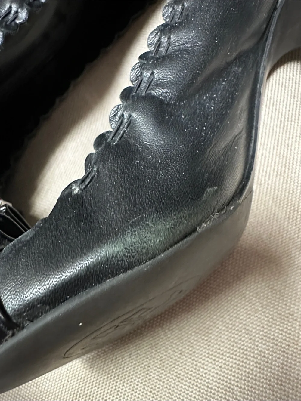Tory Burch Black heels size 6.5